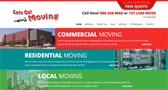 Desktop Screenshot of letsgetmovingfl.com